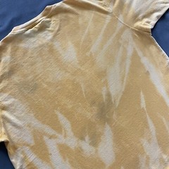 VTG 2000s Aeropostale Blank T Shirt Mens XL Yellow Acid Wash Short Sleeve Y2k