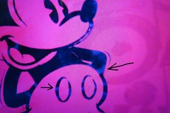 Disney Mickey Mouse Red Screen-Printed Adult Men’s T-Shirt Size XL