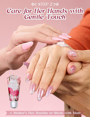 Beetles Mani Time with Mom Mother’S Day Gift Box, 12 Colors Purple Pink Red Cat