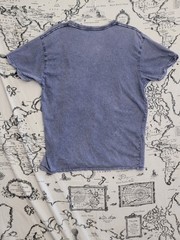 HSK Men’s Graphic T-Shirt XL German Shepherd Dog Print Mineral Wash Cotton