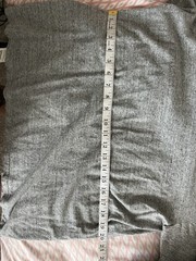 Whitesville Quali-T Heavyweight Gray Cotton Short Sleeve T-Shirt Size XL