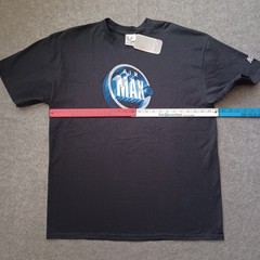 Vintage Nike Air Max T Shirt Extra Large Black Graphic Logo Short Sleeve NWT