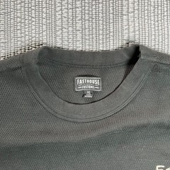 Fasthouse Luther Long Sleeve Thermal Tee Men’s Large, Black NWT