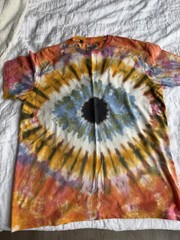 Gallery Dept Eye Dye Tie Dye Tee Shirt Medium Multi Color