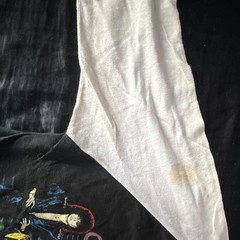 Queensryche Rage Tour 1984-1987 Raglan Long Sleeve Graphic Shirt Black/White