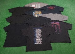 Lot of 10 Rock N Roll Band Concert Tour T-Shirt Tees Mens Size 2XL Rock Music