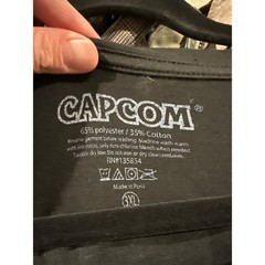 Capcom Street Fighter Mens 3XL Black T-Shirt 8-Bit Pixel Graphic Anime Ken Ryu