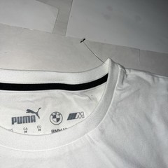 Puma BMW Motorsport Essential Logo Men’s T Shirt White Sz M $40 NEW
