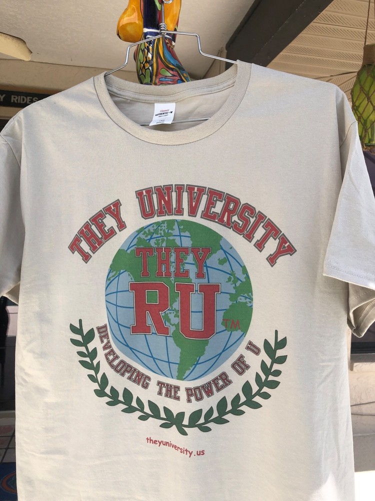 t-shirt. They University gray , sand , blue, pink new unused
