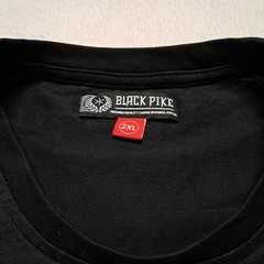 Beast Mode Tiger Embroidered Graphic Print Tee Black Pike T-Shirt Men’s Size 2XL