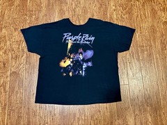 Prince Purple Rain Prince And The Revolution Men’s Black T-Shirt Size 3XL