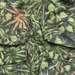 Vintage DK Flatwoods Florida Camo Hunting Jacket XL Full Zip Hooded USA Made