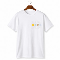 Solar System Astronomy T-Shirt Funny Space Gamer Graphic Tee Men’s S-5XL