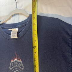 Vintage Orange County Choppers Flames Long sleeve Shirt 2000s Blue Longsleeve