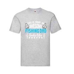 Fishing Awesome Fishing Dad Humour Novelty T Shirt Various Colours And Sizes
