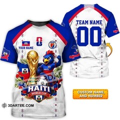Unisex Shirt – Custom Haiti World Cup 2026 Men Women 3D Shirt S-5XL WA5890