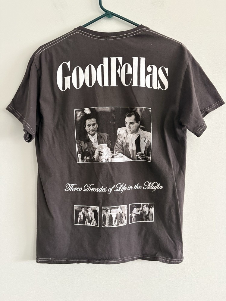 GoodFellas The Movie T-Shirt Medium Black Three Decades of Life in the Mafia