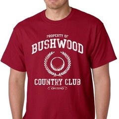 Bushwood Country Club Golf Balls Cart Caddyshack movie Men’s Funny Tee Shirt