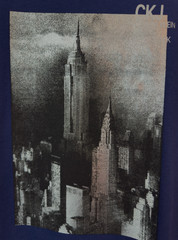 Calvin Klein Jeans T-Shirt New York Skyline Empire State Medium Brand New W Tags