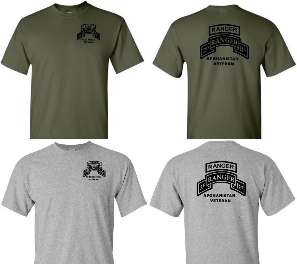 2nd Ranger Battalion Shirt, Army Ranger Custom Performance Shirt 75th Ranger Reg