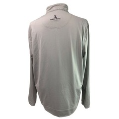 Large Pebble Beach Mens Golf Pullover Performance Gray Ryan Homes 1/4 Zip