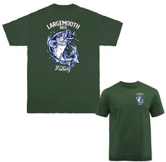 Largemouth Bass Legend Fishing Outdoor Sports T-shirt