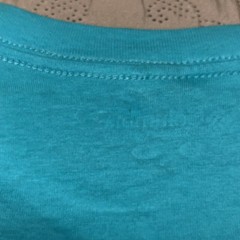 Columbia Men’s Turquoise Medium Graphic Logo Crew Neck T-Shirt Short Sleeve