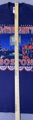 Vintage Boston 1999 MLB All-Star Game Medium T-shirt Navy Blue Pro Player Tee