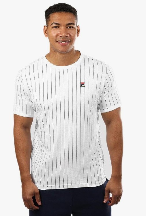 Fila Men’s Guillo Tee White/Peacoat, Vintage Soccer Style, 3XL 🎈FREE SHIP🎈