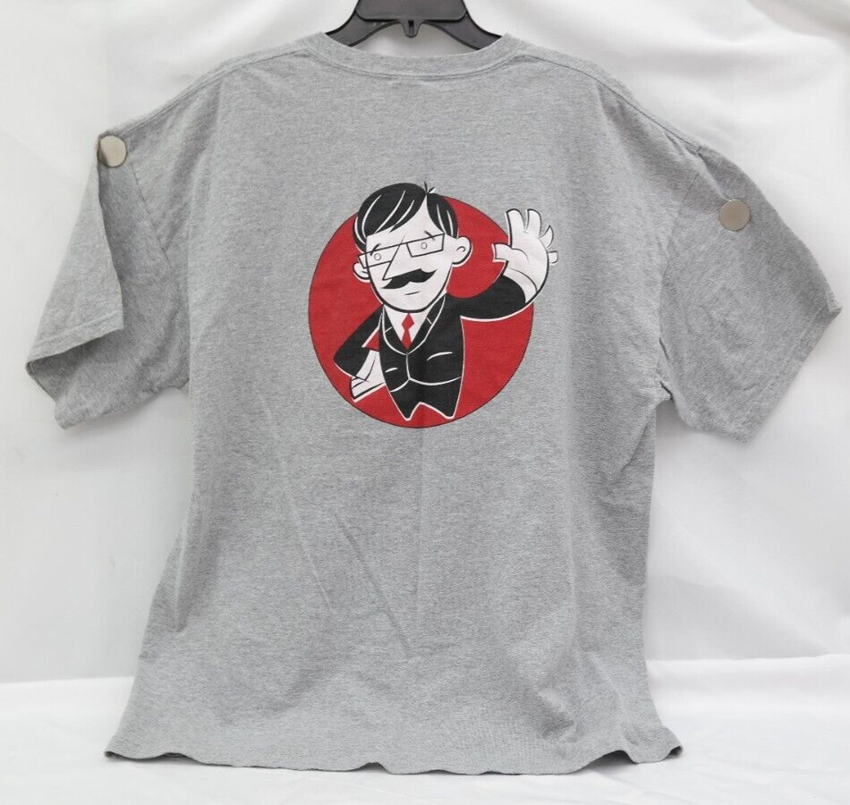 Dans Birthday Party Gras 2012 T Shirt Size 2XL Gray TF