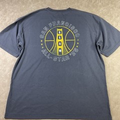 Slam T-Shirt Men Sz XL All-Star’25 Graphic Tee Crewneck Gray Short Sleeve