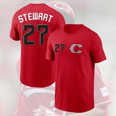 HOT ITEM! Sal Stewart #27 Cincinnati Reds 2026 Name & Number Fan Gifts