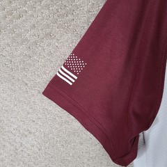 Army ROTC Shirt Mens Large Maroon Texas AandM Sport Tek Athletic Fit Polyester