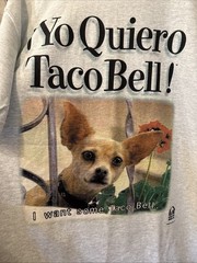 Vintage 1998 Yo Quiero Taco Bell T-Shirt Size L