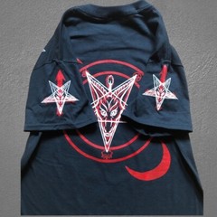 Baphomet Inverted Crosses Pentagram Hail Satan T Shirt S to 2XL Sizes Solve