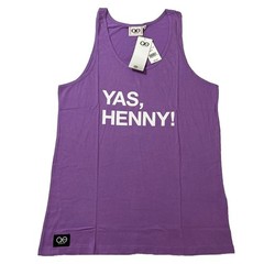 Queer Eye Yas, Henny Purple Tank Top 2XL T-Shirt New With Tags Unisex Pride NWT