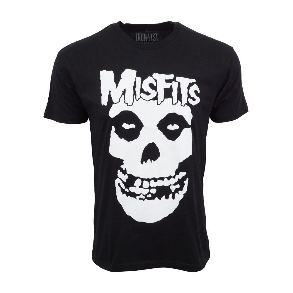 IRON FIST MISFIT SKULL T SHIRT OFFICIAL ITEM