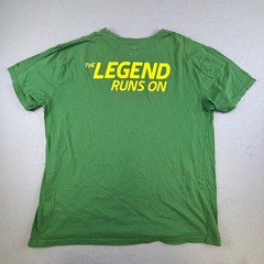 John Deere Tractors Shirt At 100 Graphic Men’s XL Green The Legend Runs On Tee