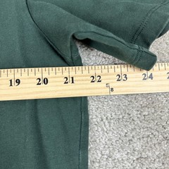 Lululemon Shirt Mens Medium Green Short Sleeve Crewneck Cotton Modal Tee Casual