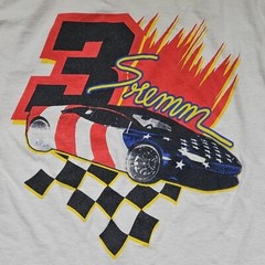 Rae Sremmurd SR3MM Tshirt Mens Sz L White #3 Lambo Racing Checkered Long Sleeve