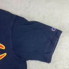 Champion Shirt Adult Large Black Embroidered Logo Sports Casual Outdoors SS Tee