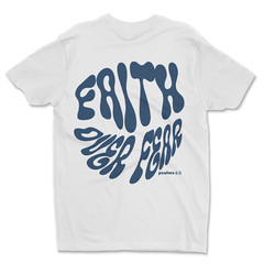 DTF Faith over fear/ Custom Unisex Soft Style T-Shirts, Next Level- Cotton