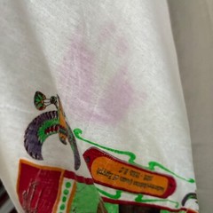 Beautiful Black Woman Nefertiti Egypt Shirt Vintage Colorful Single Stitch XL