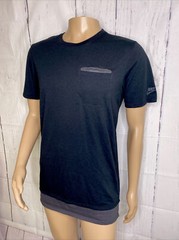 Nike Shirt Men Sz M The Nike Tee Athletic Cut Essential Pocket Longer Length