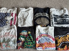 Hollister Co. Brand, Graphic Tee Shirt Bundle, Men’s Size Medium Clothing