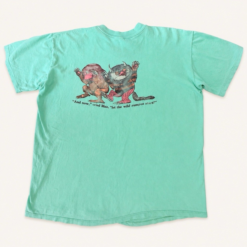 Vintage 1988 Where The Wild Things Are Shirt XL Single Stitch Stedman Thrashed