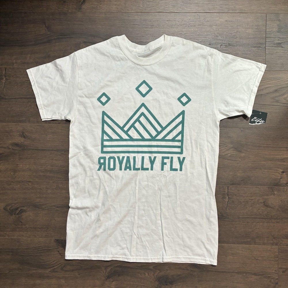 Eifu Please Evolve Royally Fly Shirt Size M Printed In The USA Limited Custom
