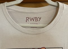 RWBY, Manga Anime, Mens XL Beige Short Sleeve Tee Shirt, preowned