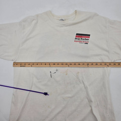 Vintage Skip Barber Superbike School Shirt Men’s XL White Short Sleeve KTM USED