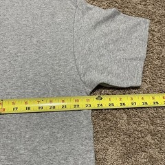 Orlando Florida Shirt Mens XL Grey Baseball Glossy Silver Logo Delta Pro Weight